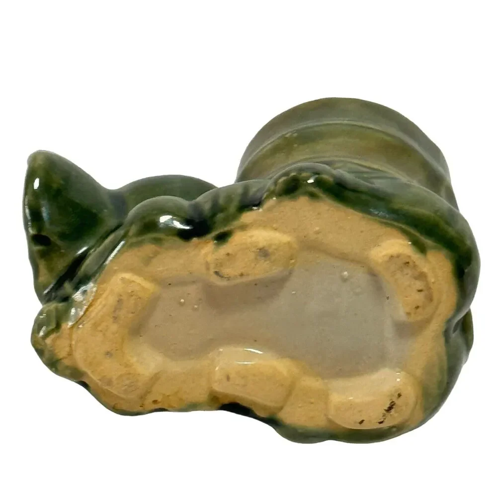 Unmarked majolica ceramic